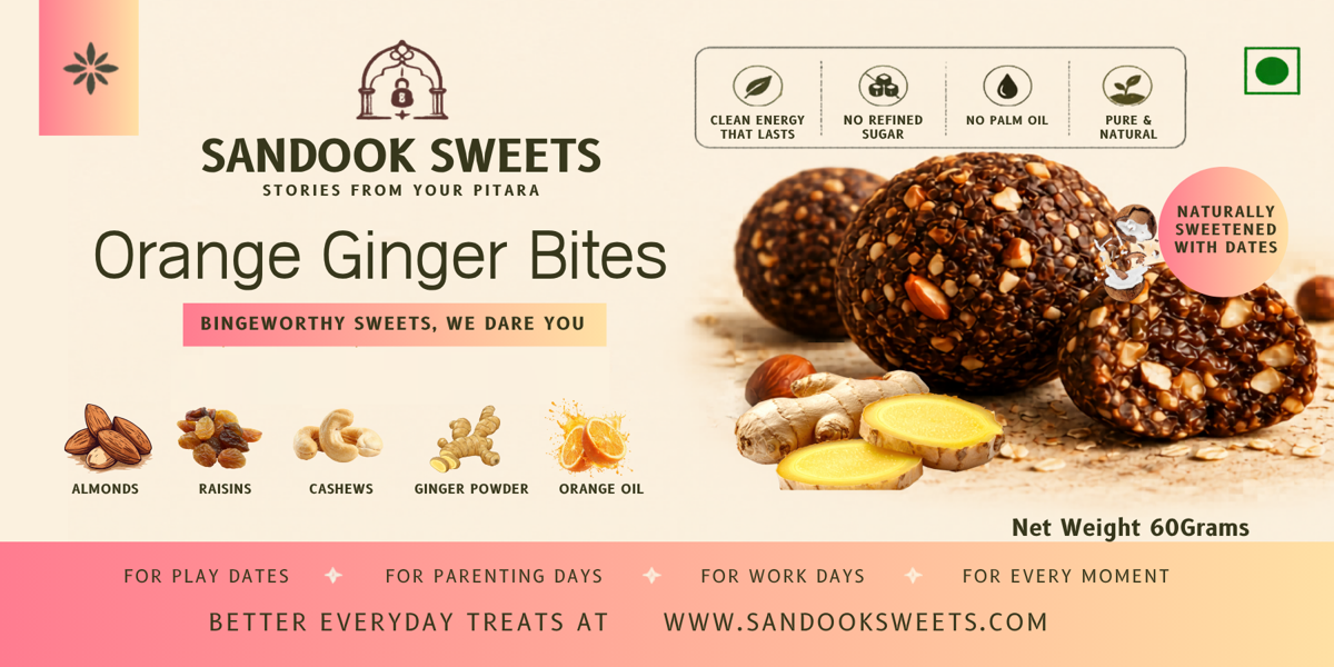 Ginger Orange Bites